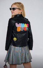 Load image into Gallery viewer, Lola &amp; The Boys Whatever Beaded Leather Jacket
