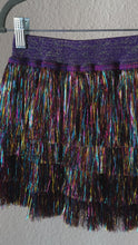 Load and play video in Gallery viewer, Lola &amp; The Boys Shimmer Tinsel Party Skirt
