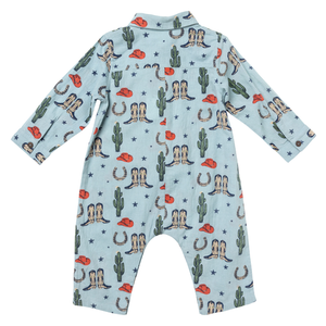 Pink Chicken Tiny Rodeo Baby Boy's Easton Jumper