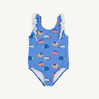 THE BEAUFORT BONNET COMPANY RUEHLING RUFFLE BATHING SUIT