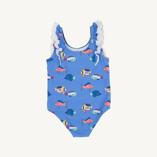 THE BEAUFORT BONNET COMPANY RUEHLING RUFFLE BATHING SUIT