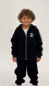 Lola & The Boys Batman Black Stripe Set