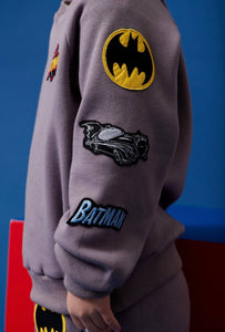 Lola & The Boys Batman Set Grey