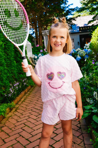 LOLA + THE BOYS EMOJI SHORT SET