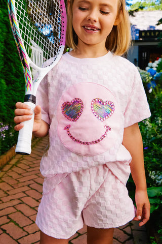 LOLA + THE BOYS EMOJI SHORT SET