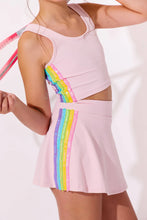 Load image into Gallery viewer, LOLA + THE BOYS RAINBOW SHERBERT SEQUIN TENNIS SET

