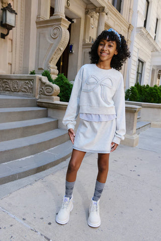 LOLA + THE BOYS PREPPY BOW SET