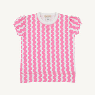 THE BEAUFORT BONNET COMPANY CASSIDY COMFY CREWNECK- SHORT PUFF SLEEVE