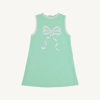 THE BEAUFORT BONNET COMPANY SLEEVELESS ELIZA'S APPLIQUE DRESS