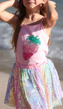 Load image into Gallery viewer, LOLA + THE BOYS STRAWBERRY GEMS TANK TOP
