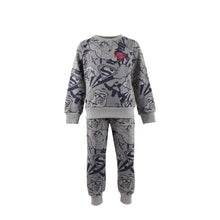 Load image into Gallery viewer, Lola &amp; The Boys Superman Fleece Grey Set
