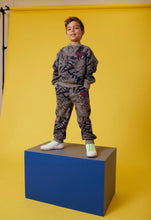 Load image into Gallery viewer, Lola &amp; The Boys Superman Fleece Grey Set
