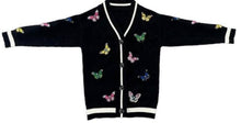 Load image into Gallery viewer, Lola &amp; The Boys Butterfly Patch Cardigan
