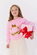 Load image into Gallery viewer, Lola + The Boys Holiday Gingerbread Sweatshirt
