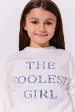 Load image into Gallery viewer, Lola + The Boys The Coolest Girl Sparkle Sweatshirt
