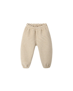 Rylee + Cru Snap Pullover & Relaxed Sweatpant- Toffee Stripe