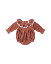 Load image into Gallery viewer, Quincy Mae Wendy Romper- Cranberry
