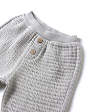 Load image into Gallery viewer, Quincy Mae Textured Sweat Set- Frost
