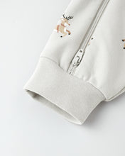Load image into Gallery viewer, Quincy Mae Hooded Jumpsuit- Reindeer
