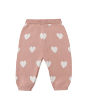 Load image into Gallery viewer, Quincy Mae Heart Knit Set- Pink
