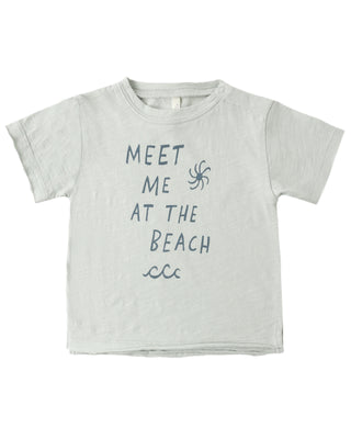 RYLEE + CRU RAW EDGE TEE