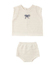 Load image into Gallery viewer, RYLEE + CRU SCALLOP BABY KNIT SET
