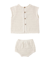 Load image into Gallery viewer, RYLEE + CRU SCALLOP BABY KNIT SET
