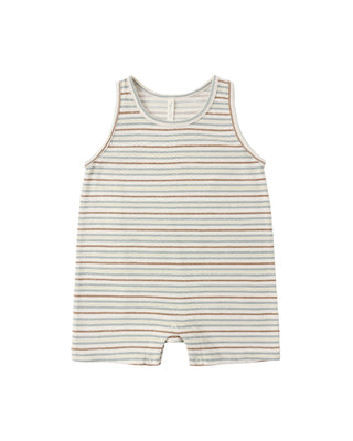 RYLEE + CRU SLEEVELESS ONE PIECE VINTAGE STRIPE
