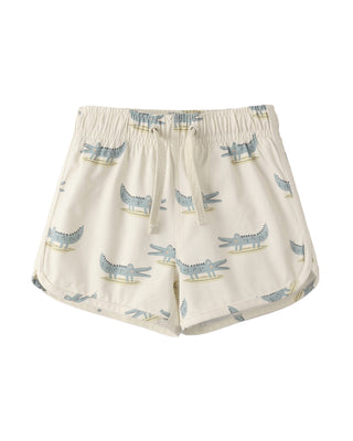 RYLEE + CRU SWIM TRUNK ALLIGATORS