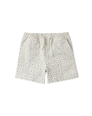 RYLEE + CRU BOARDSHORT GREEN FLEUR