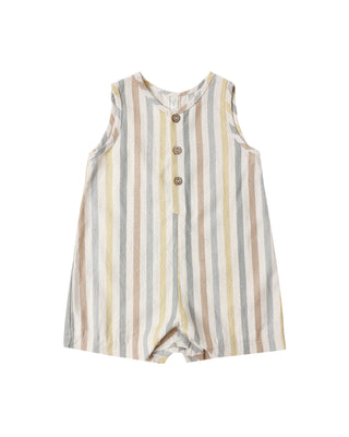 RYLEE + CRU MAVERICK ROMPER VALENCIA STRIPE