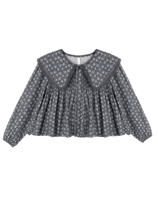 RYLEE + CRU FERN BLOUSE HEART DITSY