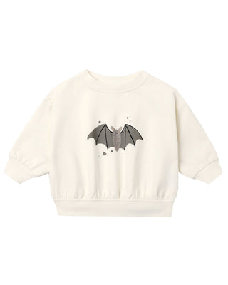 QUINCY MAE RELAXED FLEECE SWEATSHIRT BABY BATS