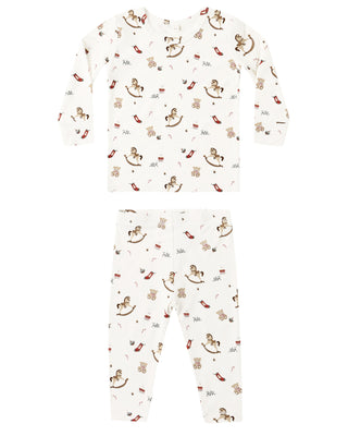 QUINCY MAE BAMBOO PAJAMA SET TOY CHEST