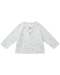 Quincy Mae Zion Shirt and Woven Pant Set- Twinkle