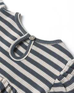 Quincy Mae Darla Dress- Ocean Stripe