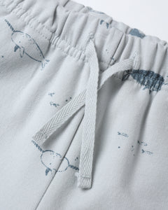 Quincy Mae Relaxed Fleece Sweatset- Narwhals