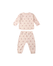 Load image into Gallery viewer, Rylee + Cru Long Sleeve Tee + Pant Set- Candy Canes
