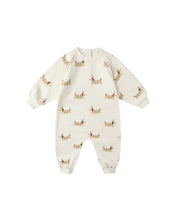 Load image into Gallery viewer, Rylee + Cru Raglan Jumpsuit- Christmas Dogs
