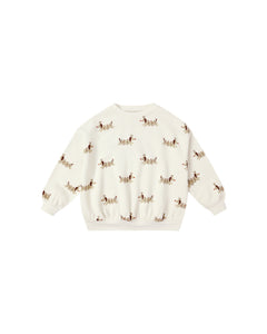 Rylee + Cru Relaxed Sweatshirt & Jogger Sweatpant- Christmas Dogs