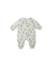 Load image into Gallery viewer, Rylee + Cru Henley Jumpsuit- Trees
