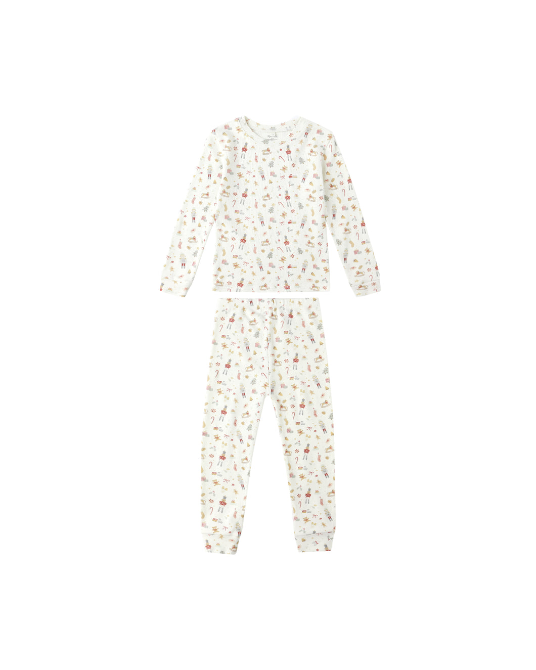 Rylee + Cru Organic Long Sleeve Pajama Set- Festive