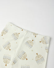 Load image into Gallery viewer, Rylee + Cru Organic Long Sleeve Pajama Set- Hanukkah
