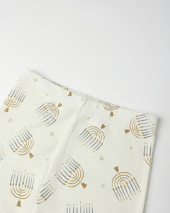 Rylee + Cru Organic Long Sleeve Pajama Set- Hanukkah