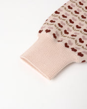 Load image into Gallery viewer, Rylee + Cru Jacquard Knit Set- Ruby Hearts
