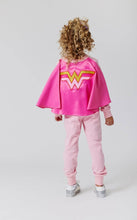 Load image into Gallery viewer, Lola &amp; The Boys Wonder Women Pink Set with Cape
