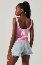 Load image into Gallery viewer, ASTR The Label Julie Cinched Front Top- Pink
