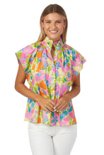 Load image into Gallery viewer, CROSBY Billie Blouse in Floral Haze
