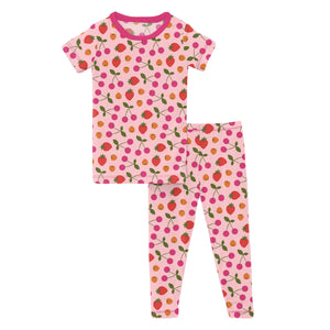 Kickee Pants Lotus Berries Pajama Set