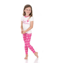 Load image into Gallery viewer, Kickee Pants Calypso Ballerina Graphic Tee Pajama Set
